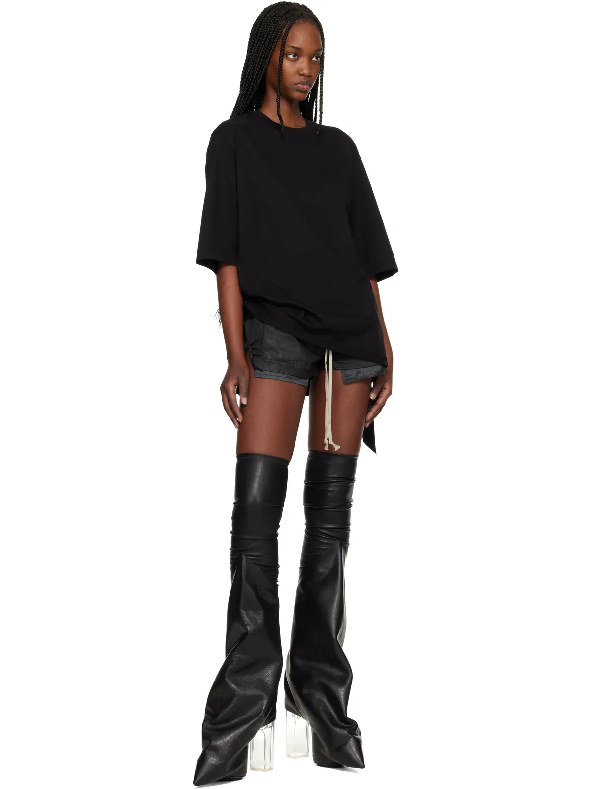 Rick Owens DRKSHDW Temple Walrus Tシャツ - 画像4