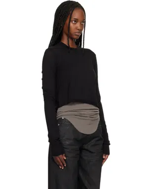 Rick Owens DRKSHDW Temple Cropped Level LS Tシャツ - サムネイル2
