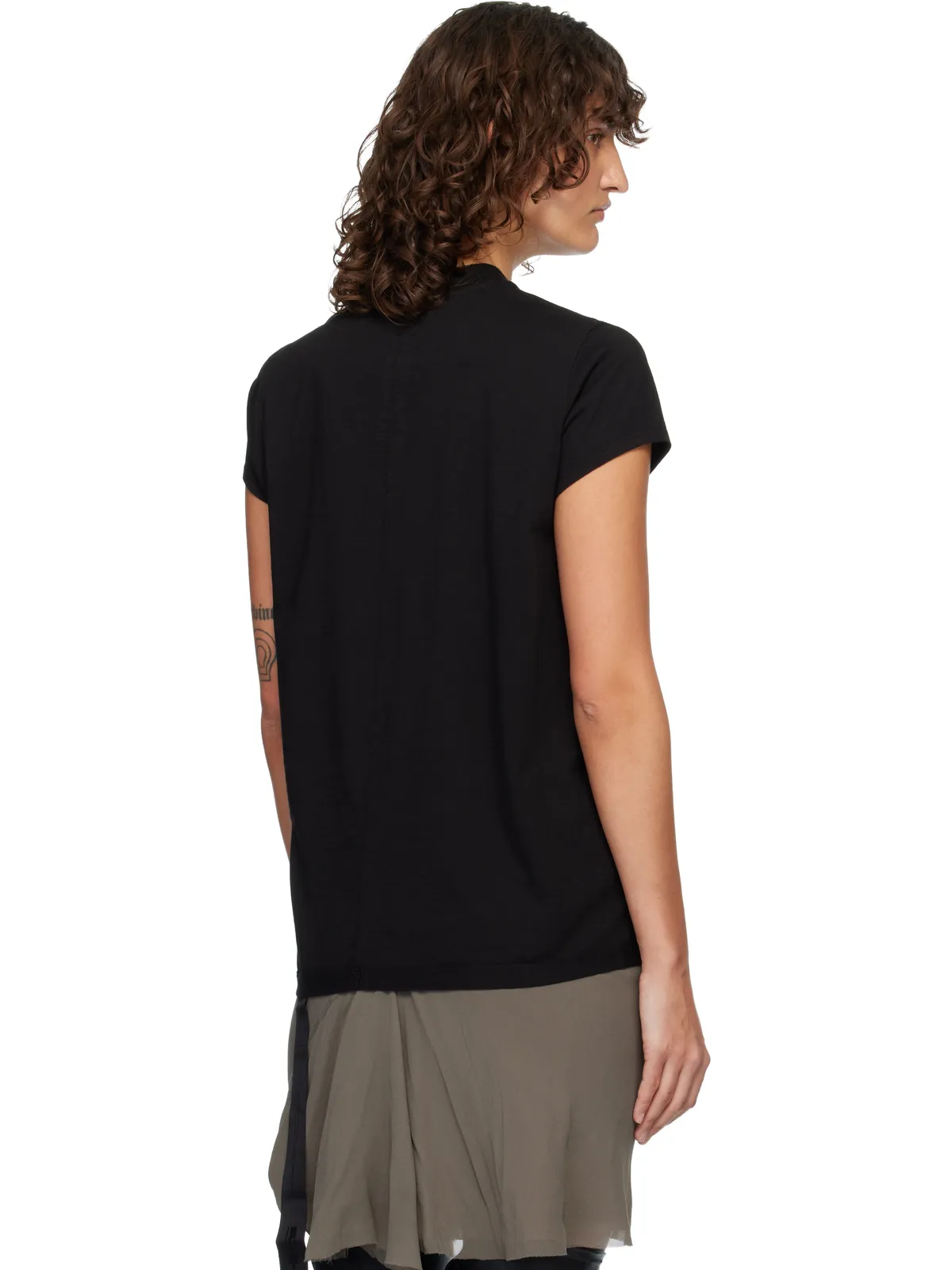 Rick Owens DRKSHDW Temple Level Tシャツ - 画像3