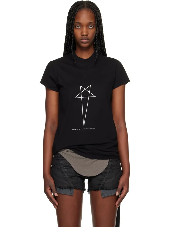 Rick Owens DRKSHDW Rick Owens DRKSHDW Temple Small Level Tシャツの商品画像