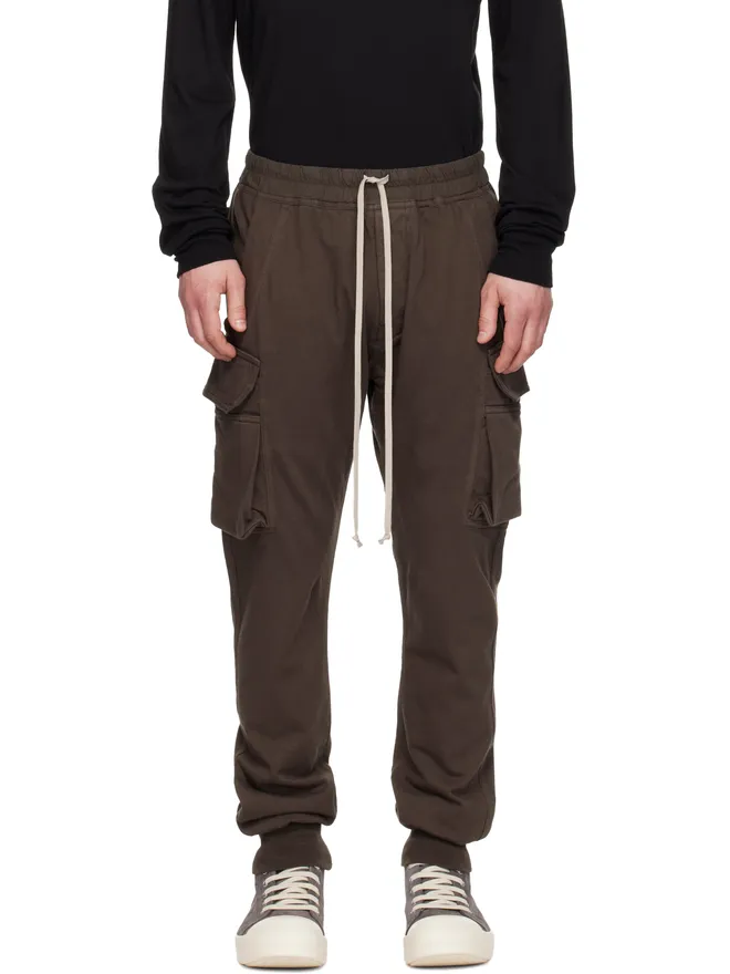 Rick Owens DRKSHDW Rick Owens DRKSHDW グレー Temple Mastodon Cut カーゴパンツの商品画像