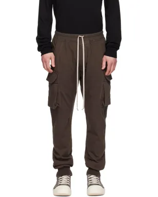 Rick Owens DRKSHDW グレー Temple Mastodon Cut カーゴパンツ - サムネイル1