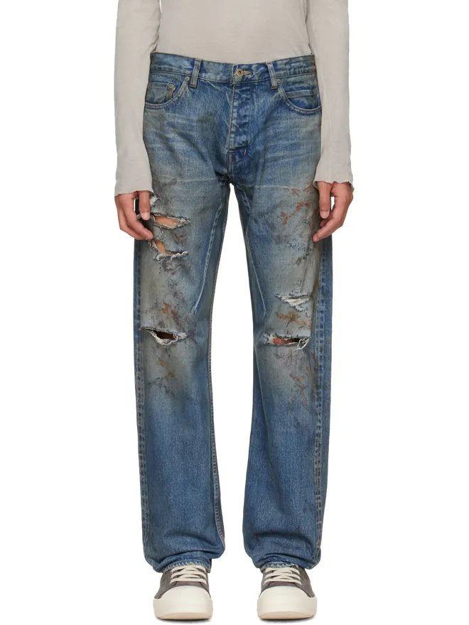 Rick Owens DRKSHDW Rick Owens DRKSHDW Temple Kurdt ジーンズの商品画像