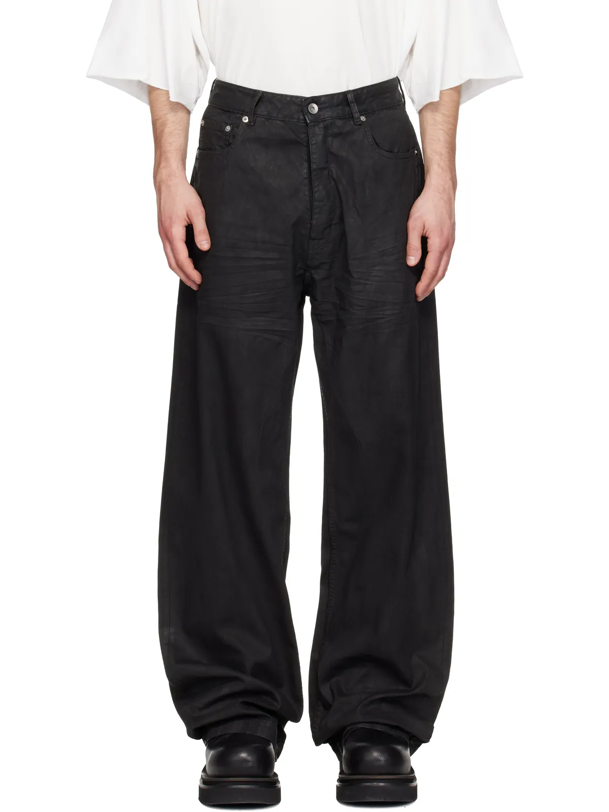 Rick Owens DRKSHDW Temple Geth ジーンズ - 画像1