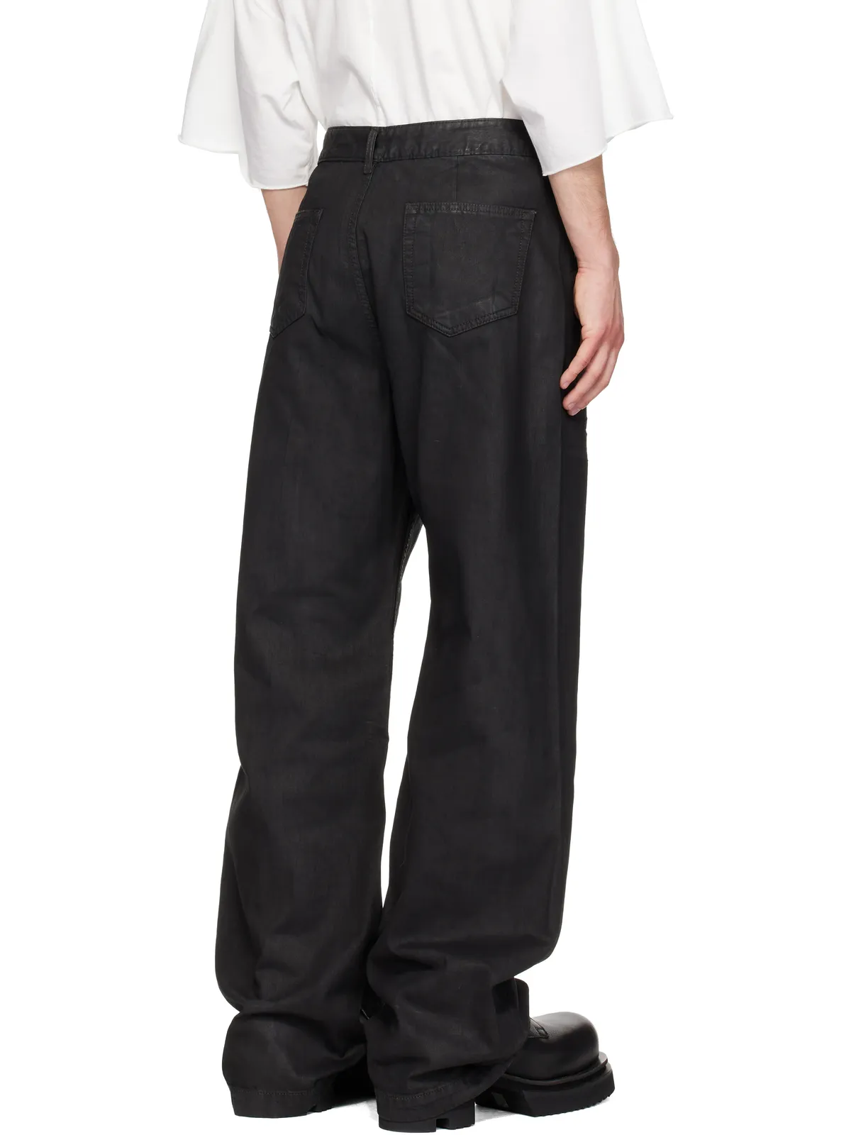 Rick Owens DRKSHDW Temple Geth ジーンズ - 画像3