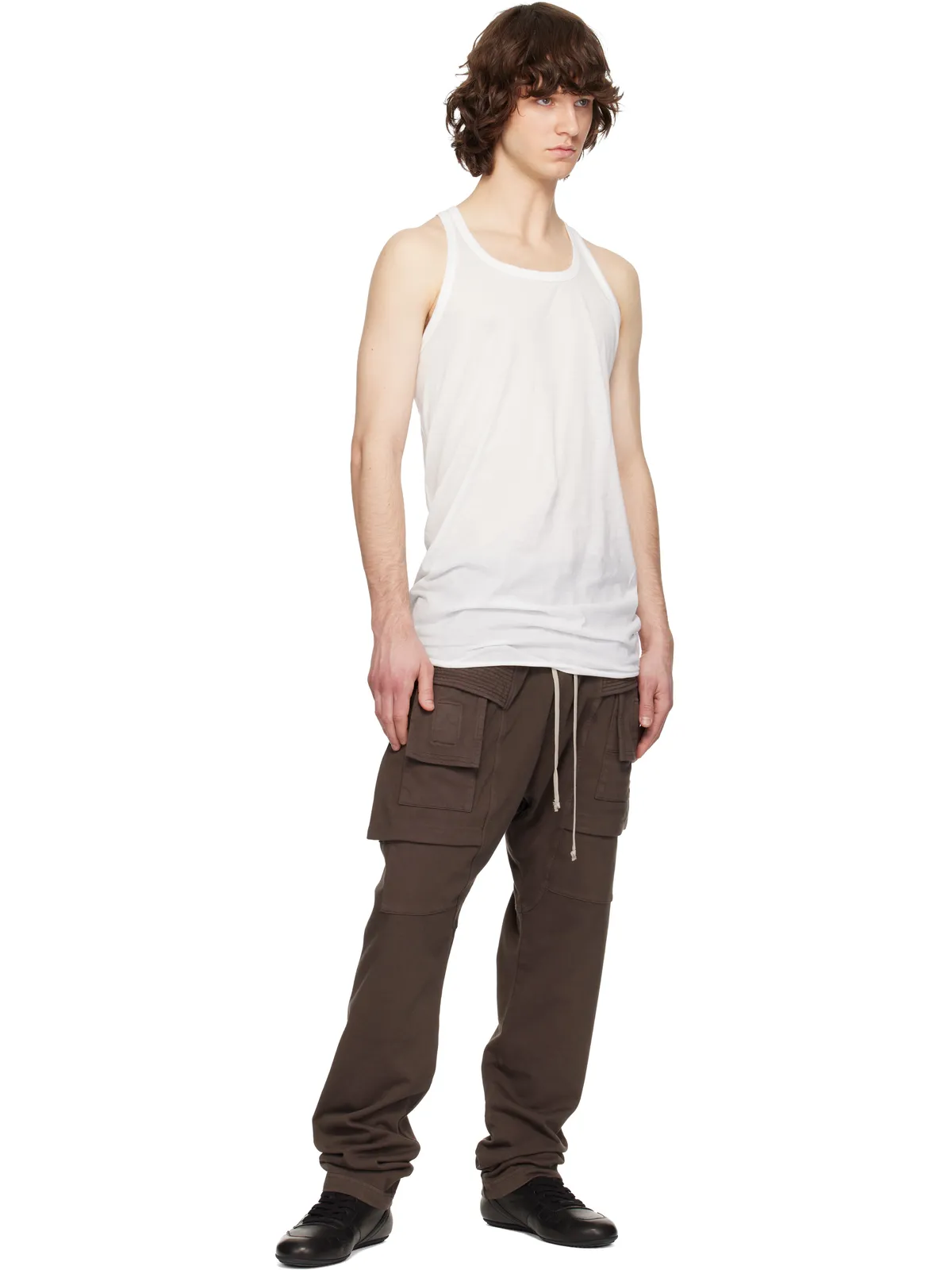 Rick Owens DRKSHDW Temple ドローストリング ラウンジパンツ - 画像4