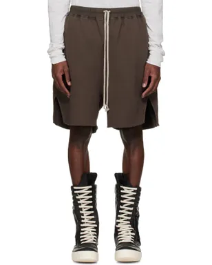 Rick Owens DRKSHDW Temple Long Boxers Butt Zip ショートパンツ - サムネイル1