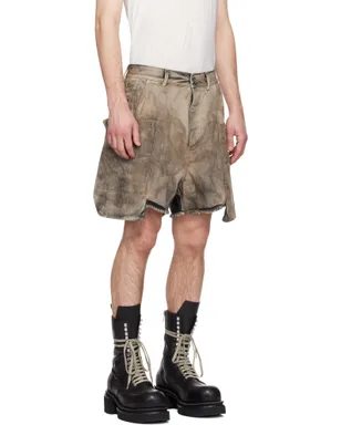 Rick Owens DRKSHDW Temple Denim Stefan カーゴショートパンツ - サムネイル2