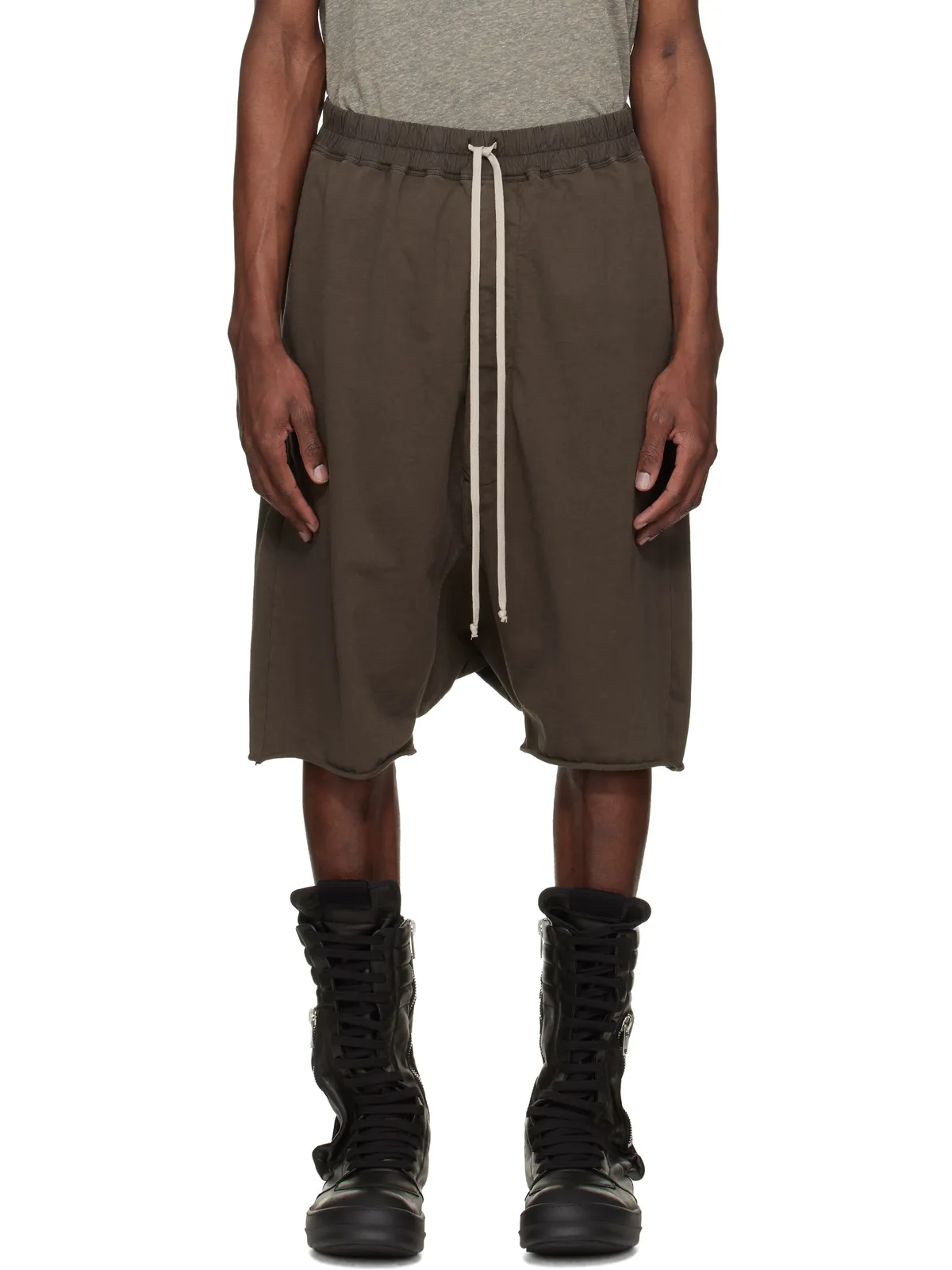 Rick Owens DRKSHDW Temple Drawstring Pods ショートパンツ - 画像1