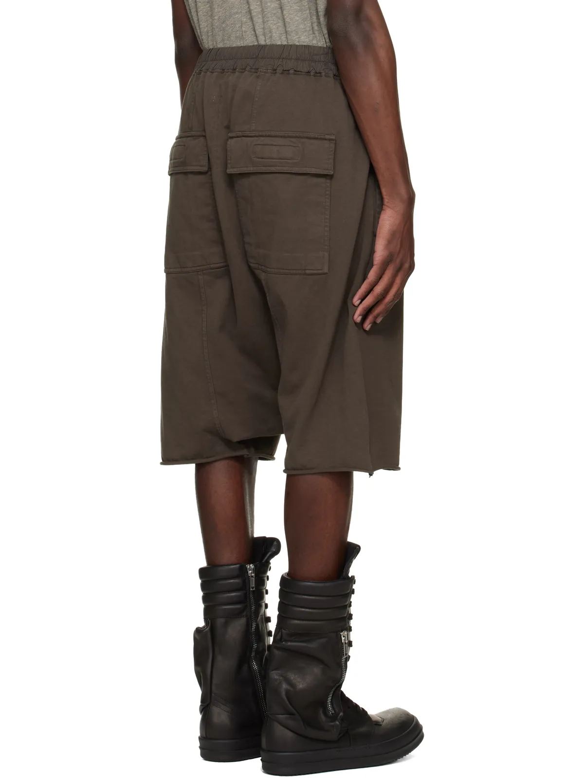Rick Owens DRKSHDW Temple Drawstring Pods ショートパンツ - 画像3