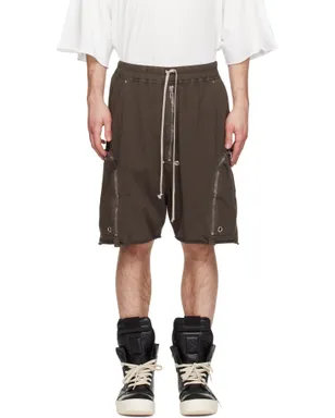Rick Owens DRKSHDW Temple Heavy Jersey Bauhaus Pods ショートパンツ - サムネイル1