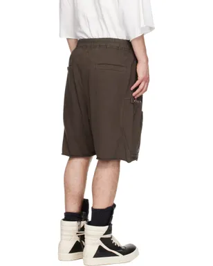 Rick Owens DRKSHDW Temple Heavy Jersey Bauhaus Pods ショートパンツ - サムネイル3