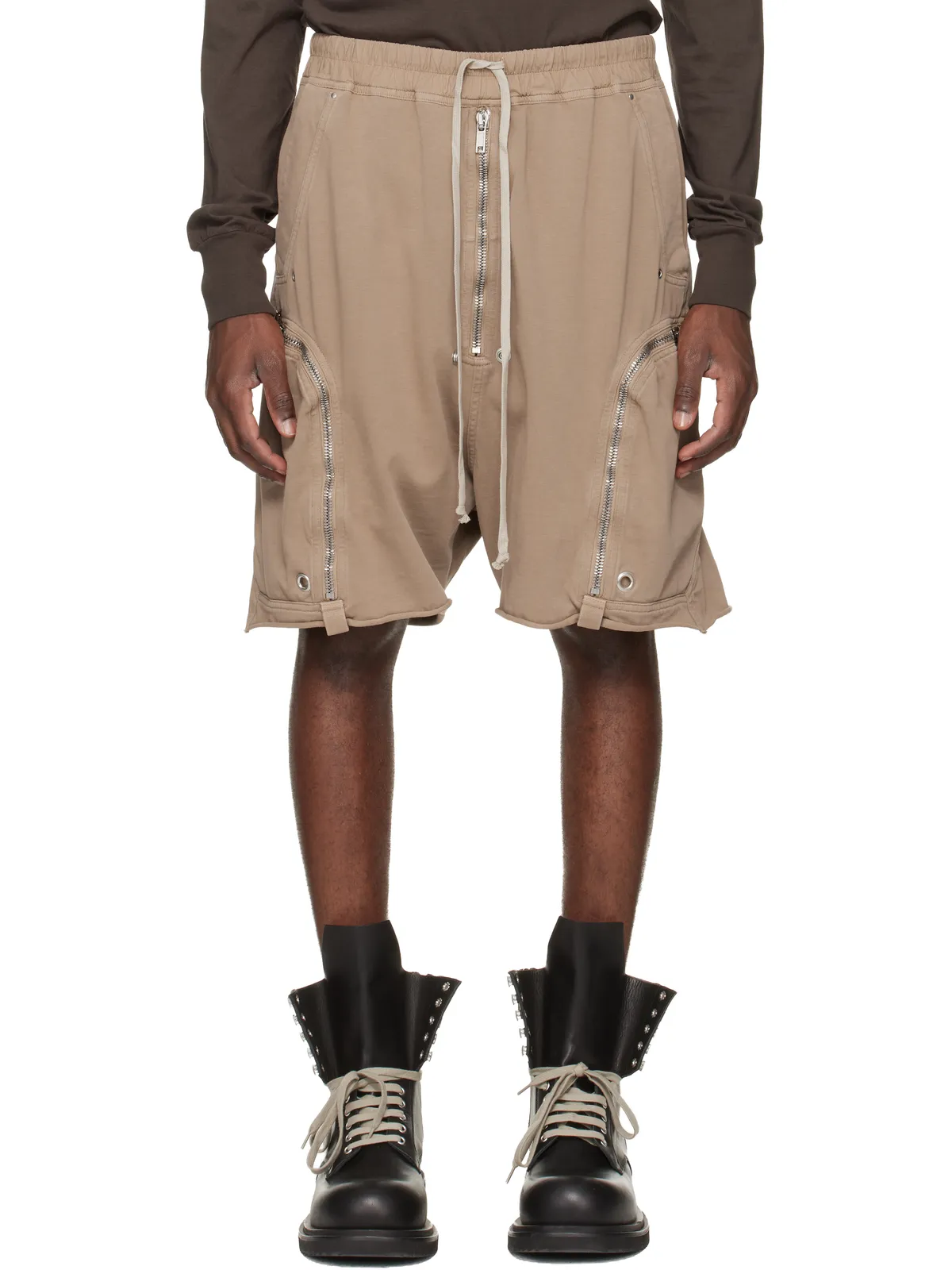 Rick Owens DRKSHDW Temple Bauhaus Pods ショートパンツ - 画像1