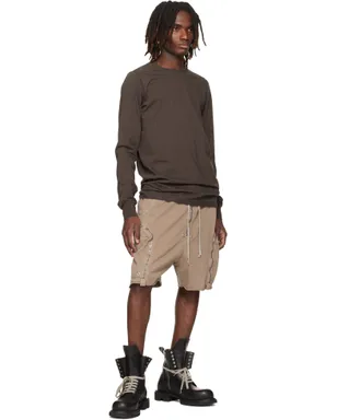 Rick Owens DRKSHDW Temple Bauhaus Pods ショートパンツ - サムネイル4