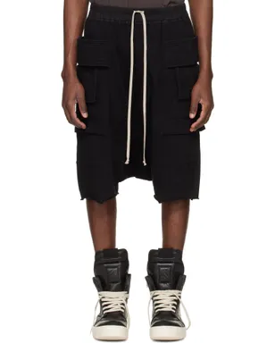 Rick Owens DRKSHDW Temple Creatch Pods カーゴショートパンツ - サムネイル1