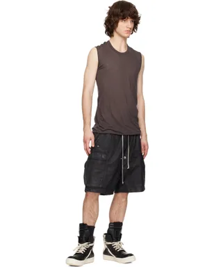 Rick Owens DRKSHDW Temple Denim Cargobela ショートパンツ - サムネイル4