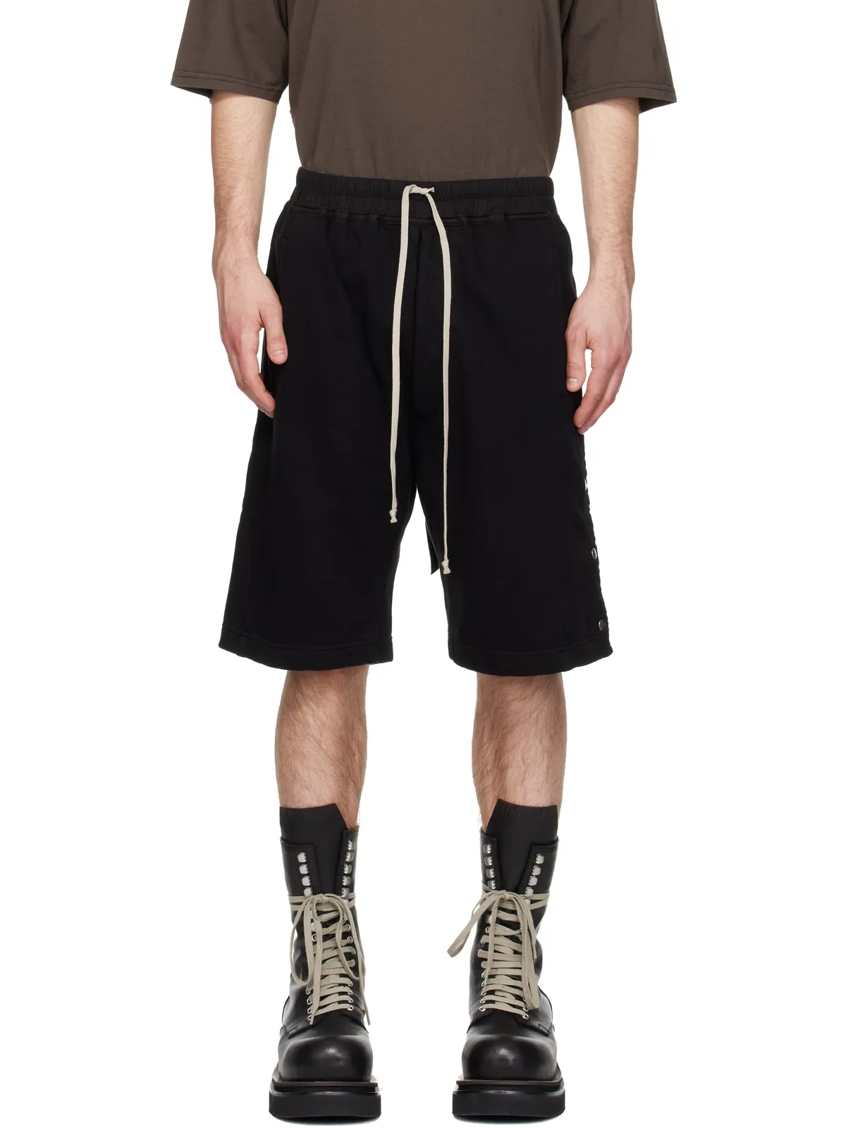 Rick Owens DRKSHDW Temple Pusher ショートパンツ - 画像1