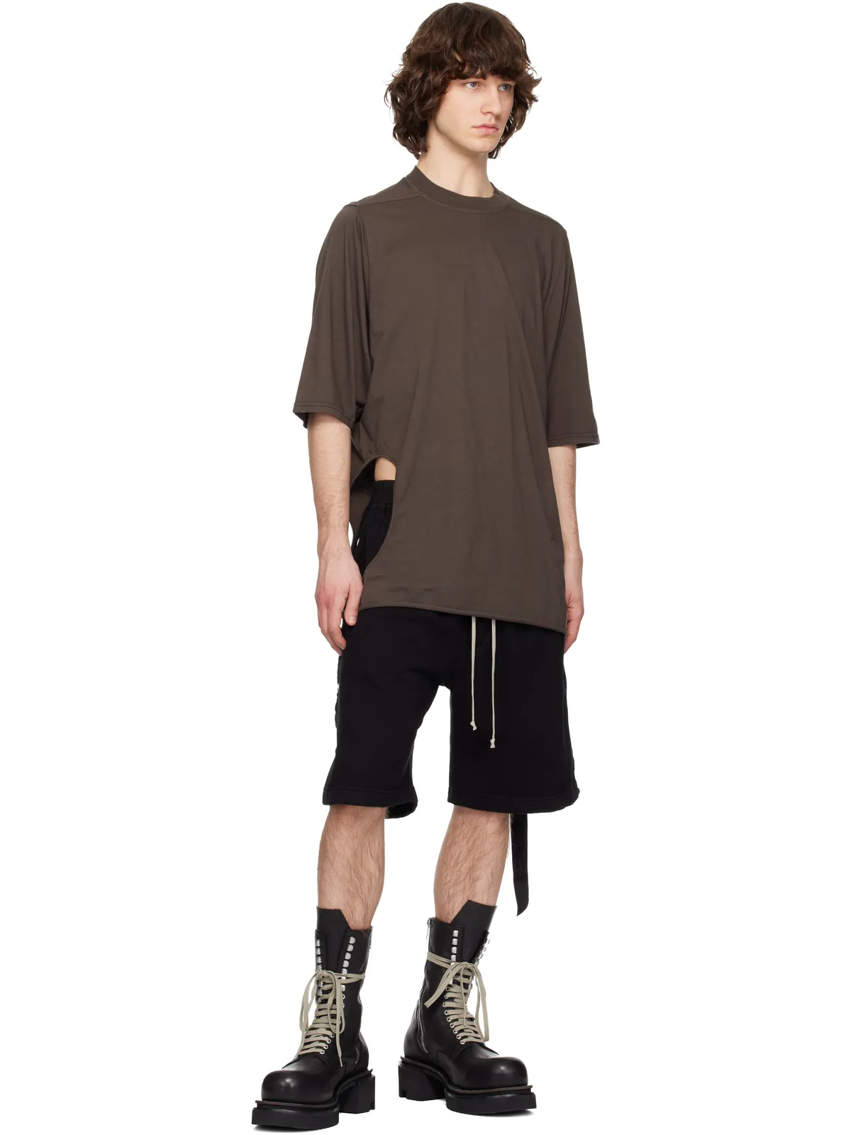 Rick Owens DRKSHDW Temple Pusher ショートパンツ - 画像4
