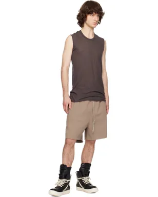 Rick Owens DRKSHDW Temple Heavy Sweatshirt Long ショートパンツ - サムネイル4