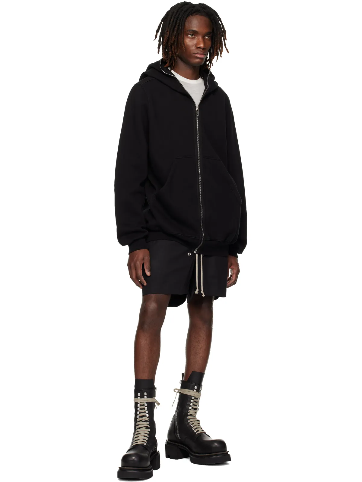 Rick Owens DRKSHDW Temple Jumbo フーディ - 画像4