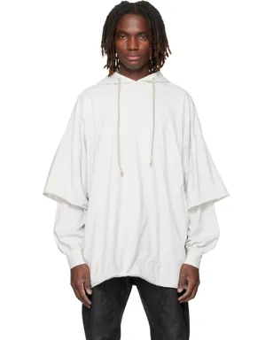 Rick Owens DRKSHDW Temple Tommy Hustler フーディ - サムネイル1