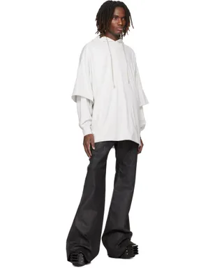 Rick Owens DRKSHDW Temple Tommy Hustler フーディ - サムネイル4