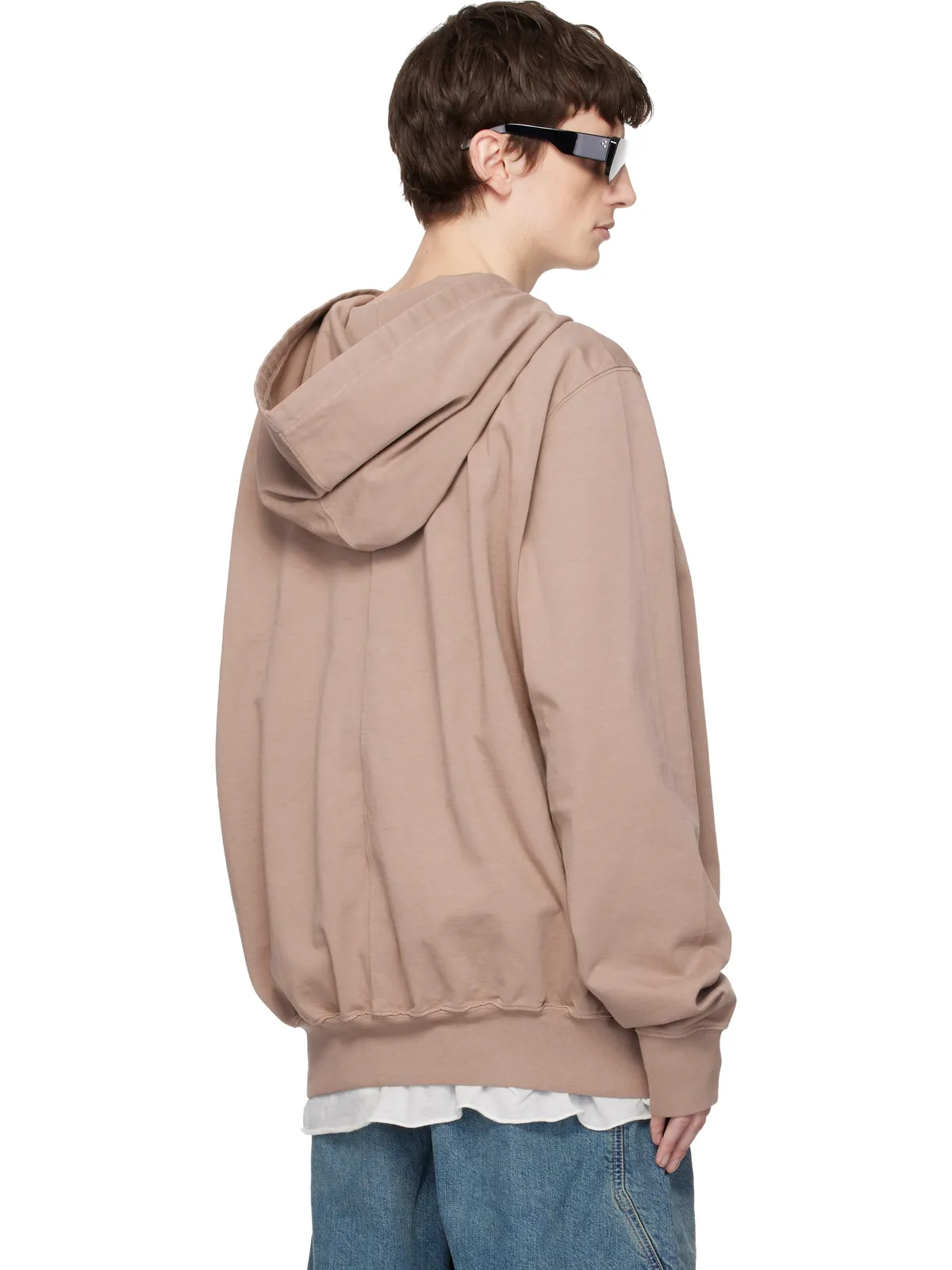 Rick Owens DRKSHDW Temple オーバーサイズ フーディ - 画像3