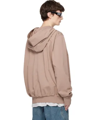 Rick Owens DRKSHDW Temple オーバーサイズ フーディ - サムネイル3