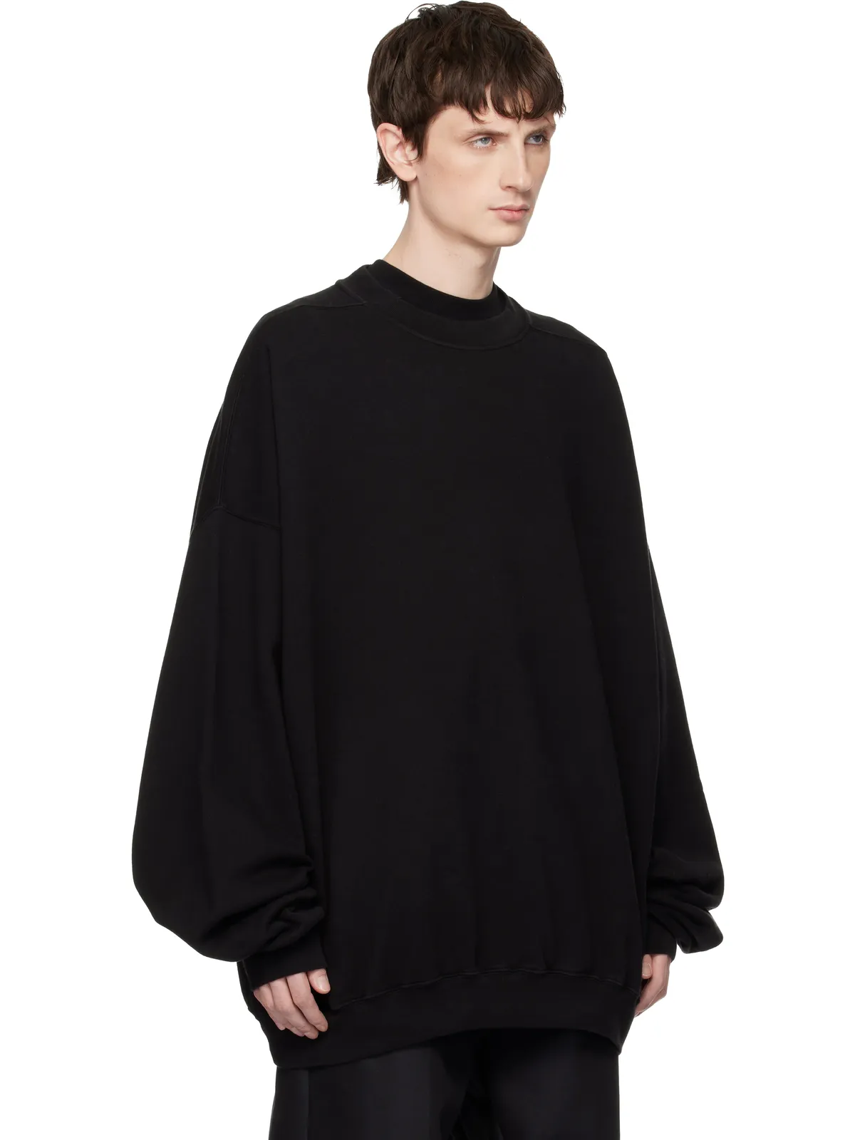 Rick Owens DRKSHDW Temple Hun クルーネック スウェットシャツ - 画像2