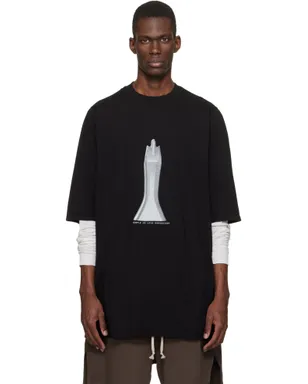 Rick Owens DRKSHDW Temple Jumbo S/S Tシャツ - サムネイル1