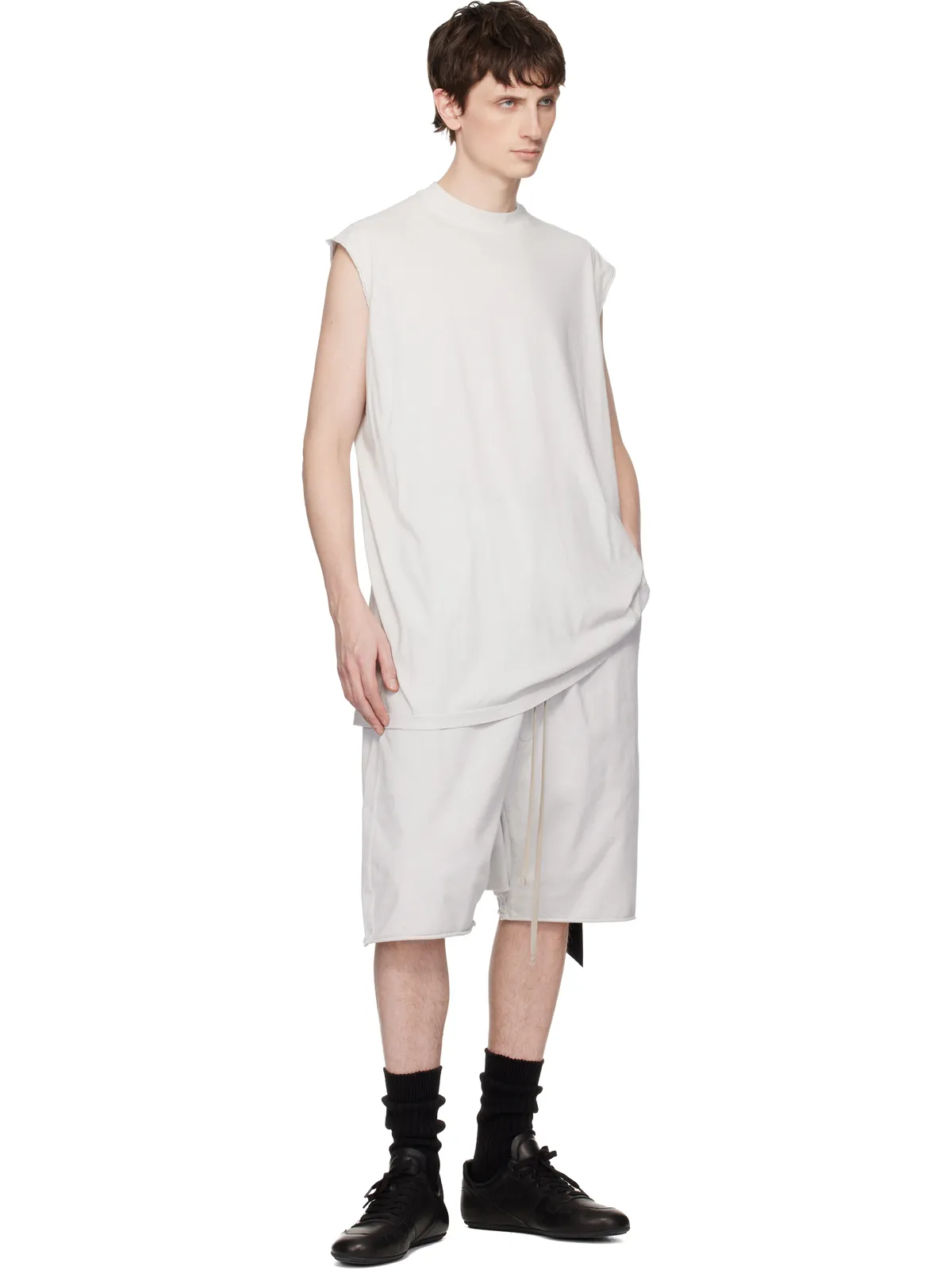 Rick Owens DRKSHDW Temple Tarp Tシャツ - 画像4