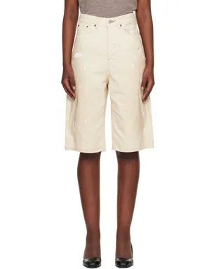 Acne Studios ディストレス デニムショートパンツ - サムネイル1