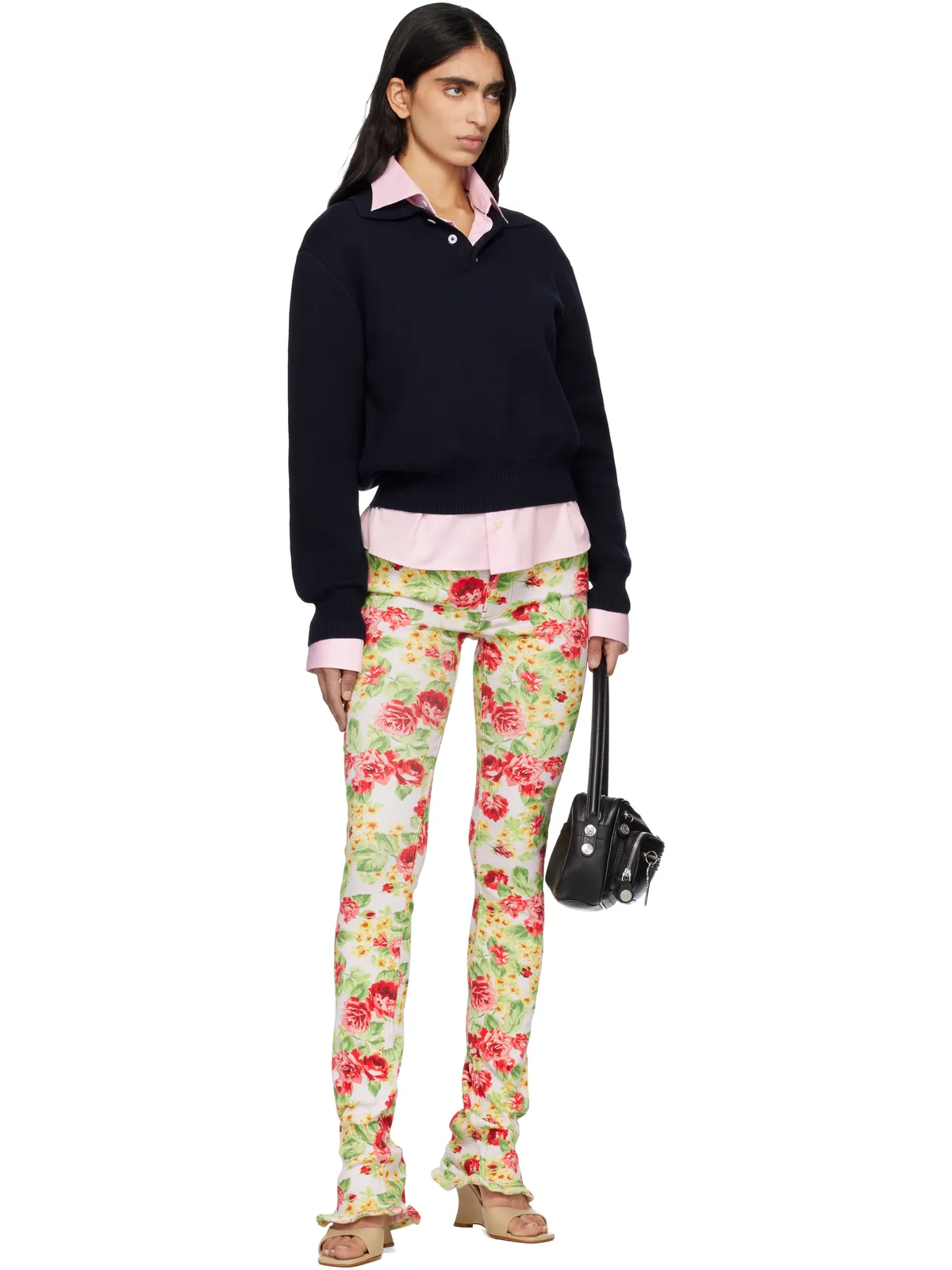 Acne Studios Printed Casual レギンス - 画像4