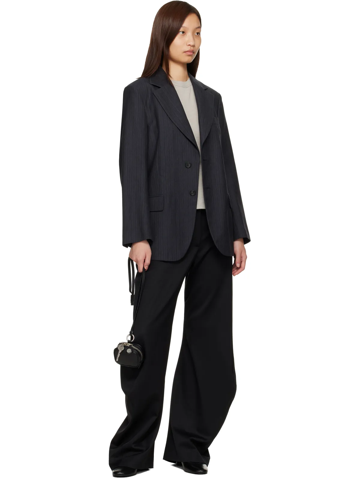Acne Studios ウール トラウザーズ - 画像4
