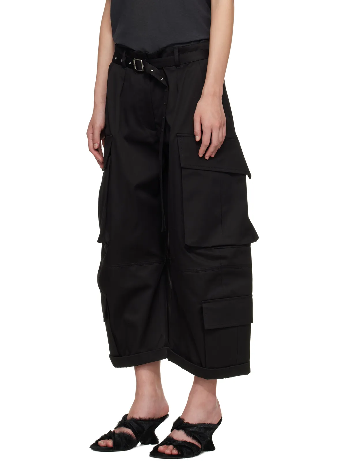 Acne Studios ツイル カーゴパンツ - 画像4