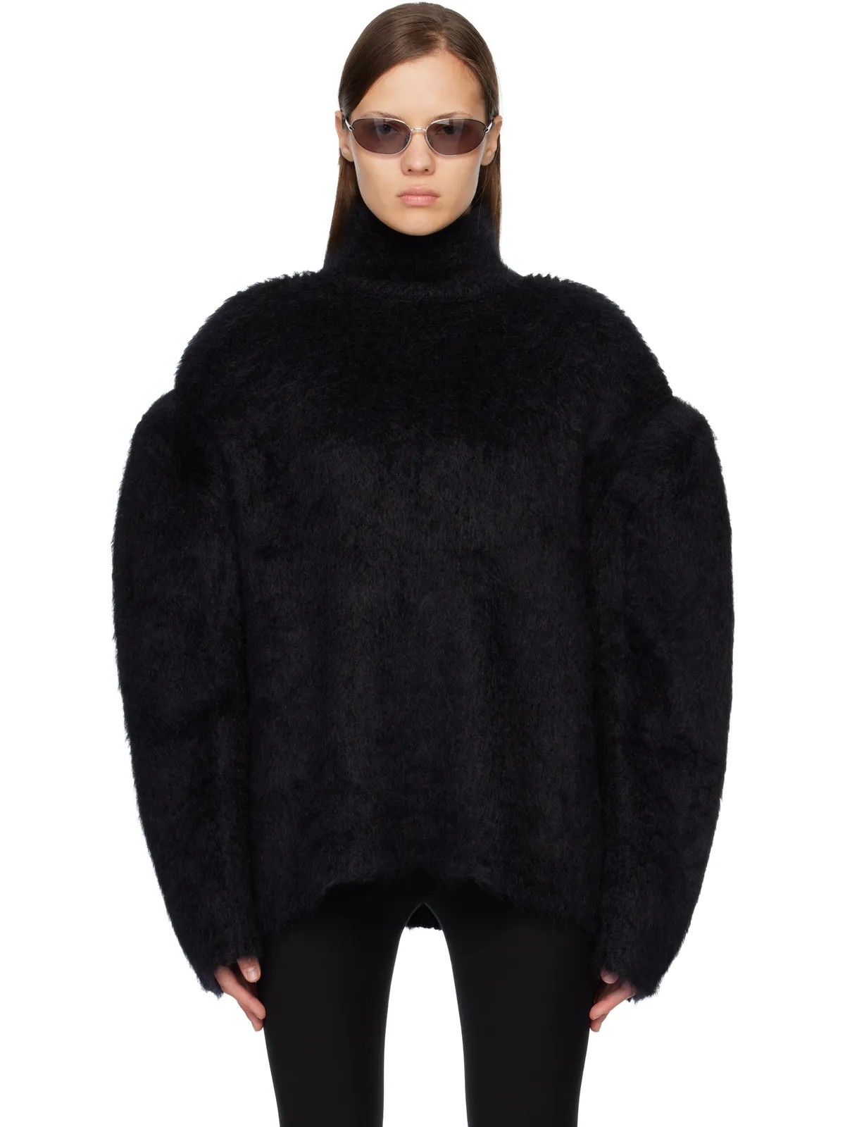 Acne Studios ショルダーパッド ウール セーター - 画像1