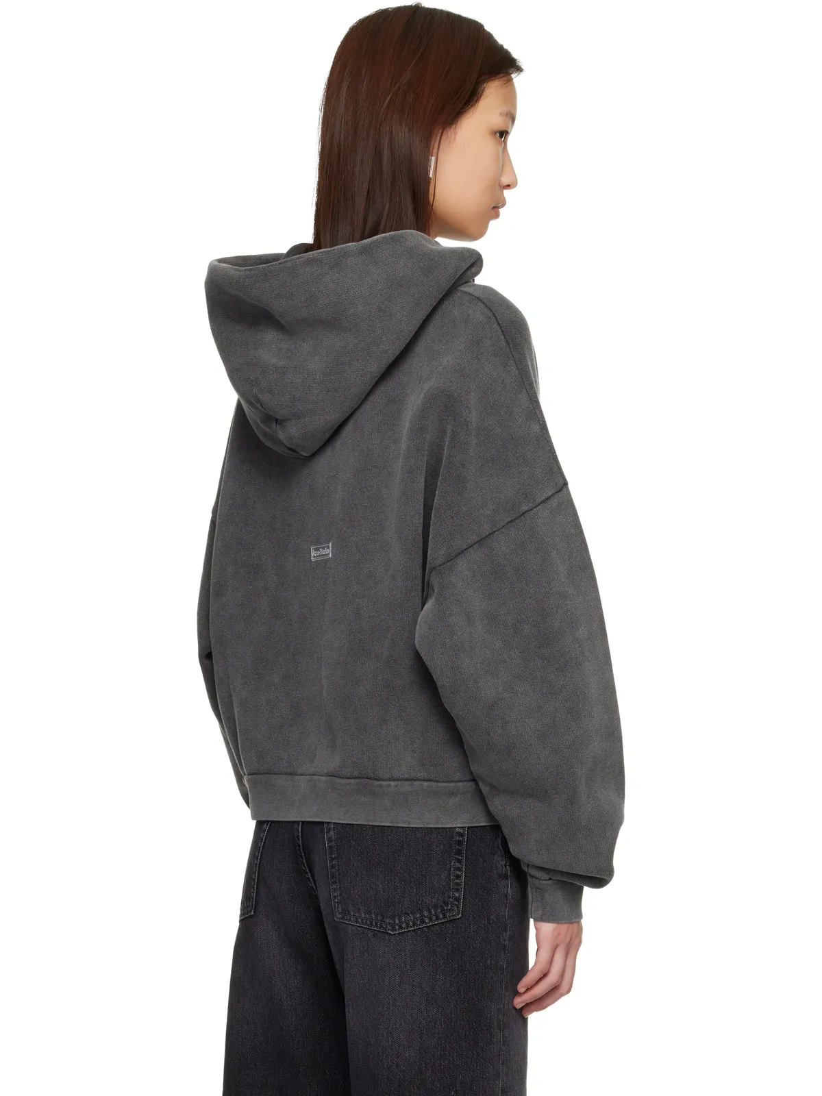 Acne Studios ロゴパッチ フーディ - 画像3