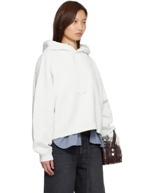 Acne Studios ロゴ フリース フーディ - サムネイル2