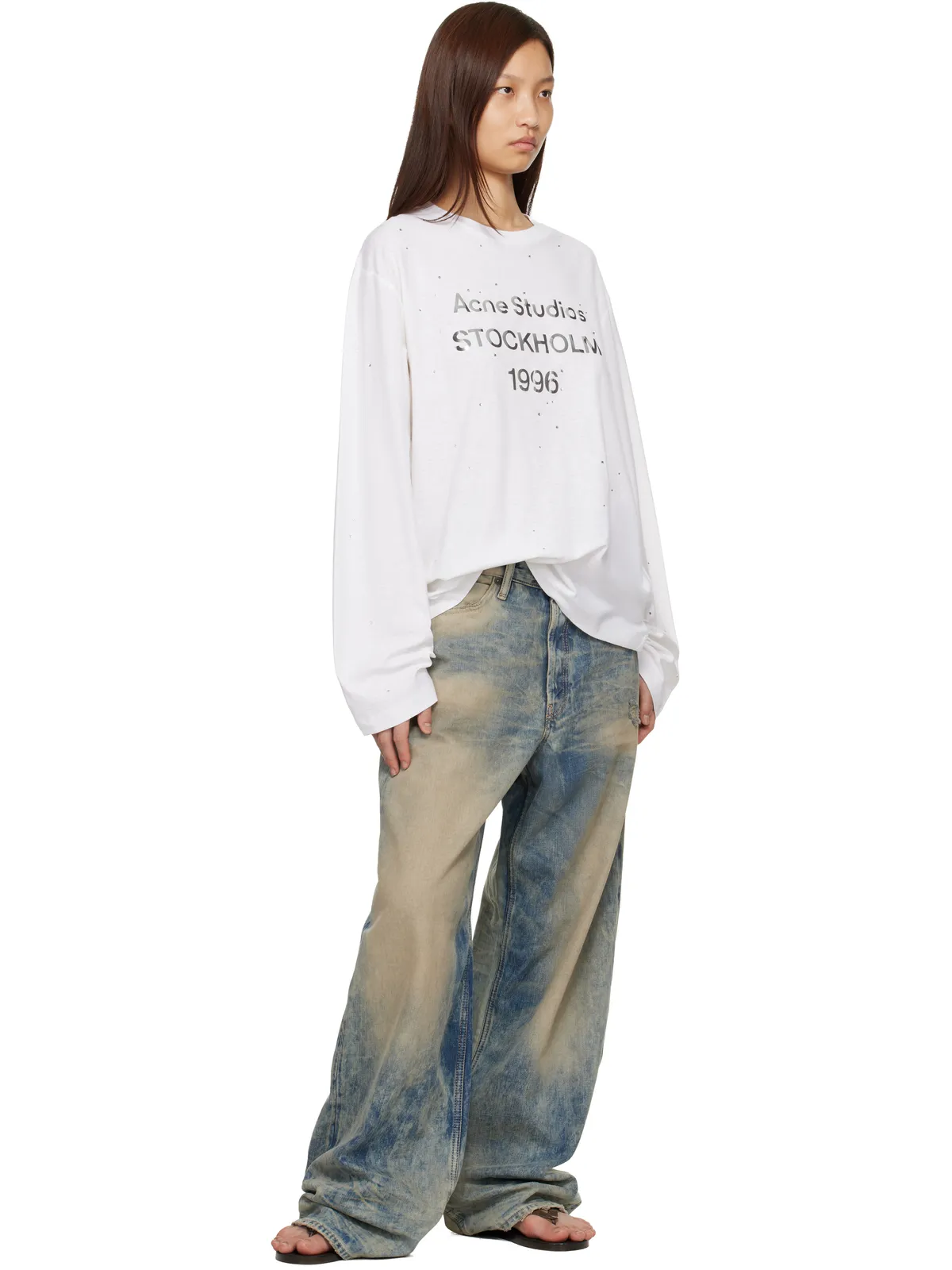 Acne Studios 1981 ルーズフィット ジーンズ - 画像4