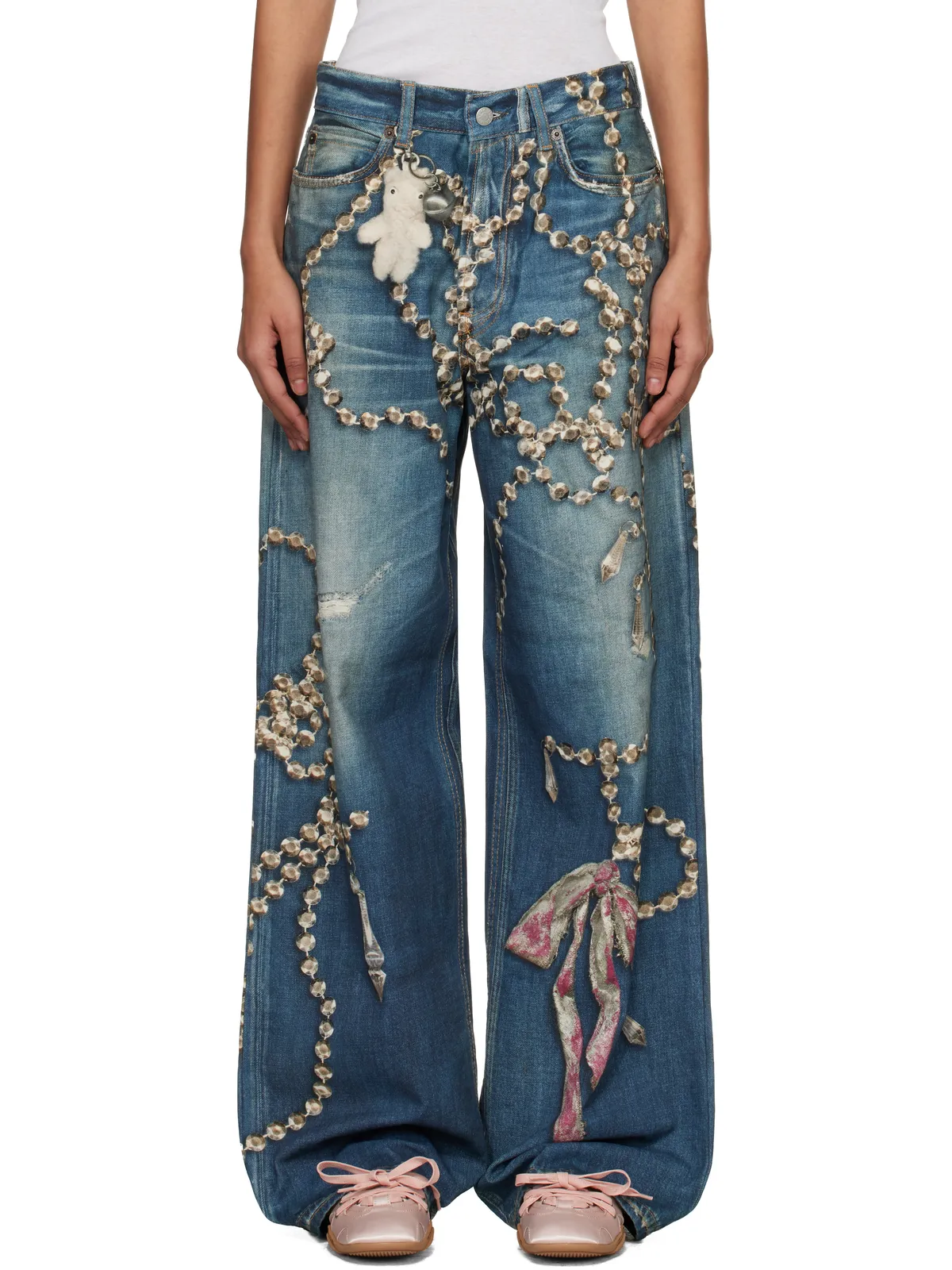 Acne Studios Trompe-L'Oeil 1981 ジーンズ - 画像1