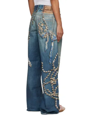 Acne Studios Trompe-L'Oeil 1981 ジーンズ - サムネイル3