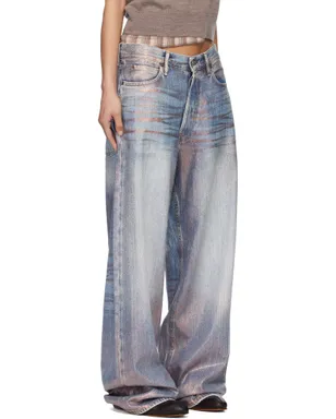 Acne Studios Loose Glitter 1981 ジーンズ - サムネイル2
