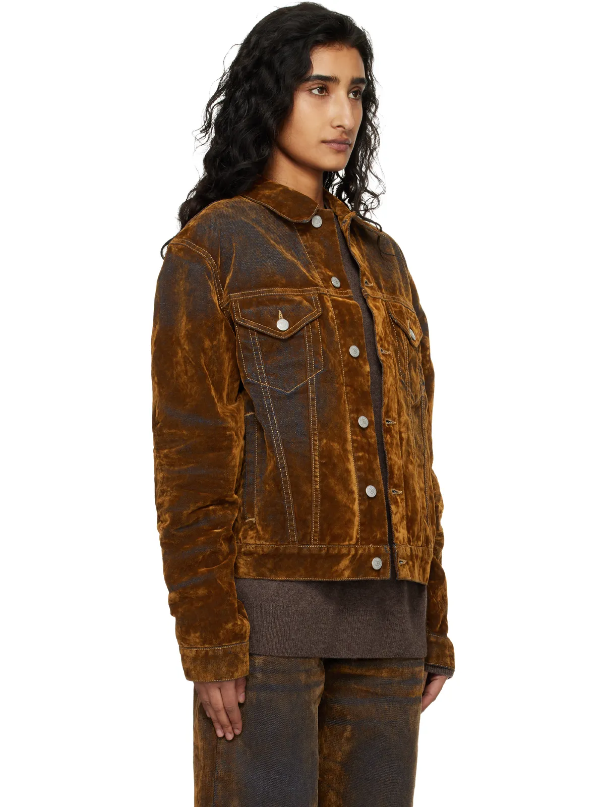 Acne Studios フロック デニムジャケット - 画像2