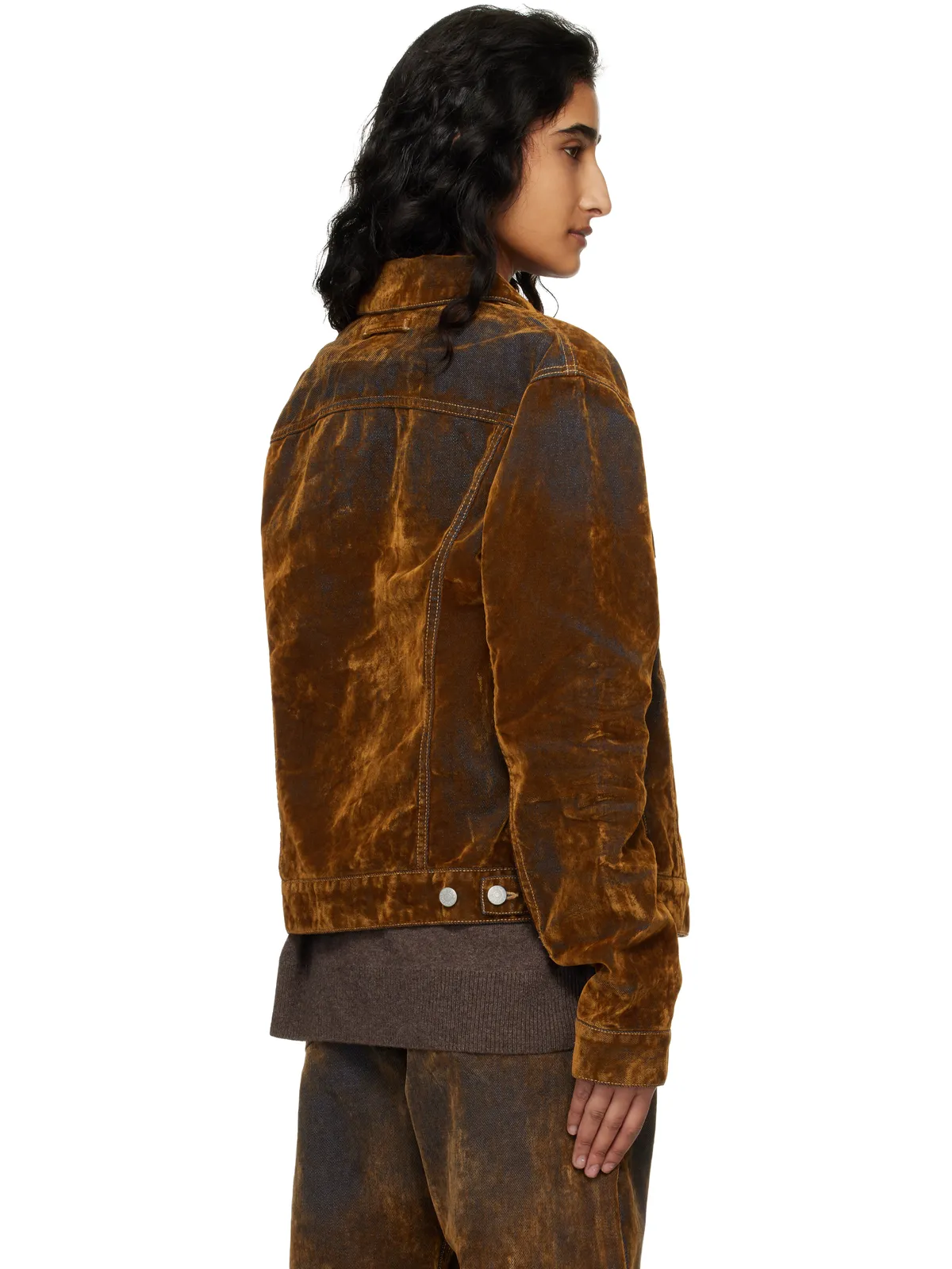 Acne Studios フロック デニムジャケット - 画像3
