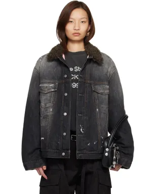 Acne Studios Lined デニムジャケット - サムネイル1
