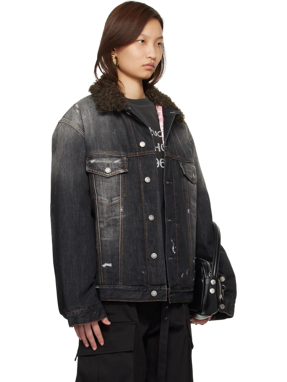Acne Studios Lined デニムジャケット - 画像2