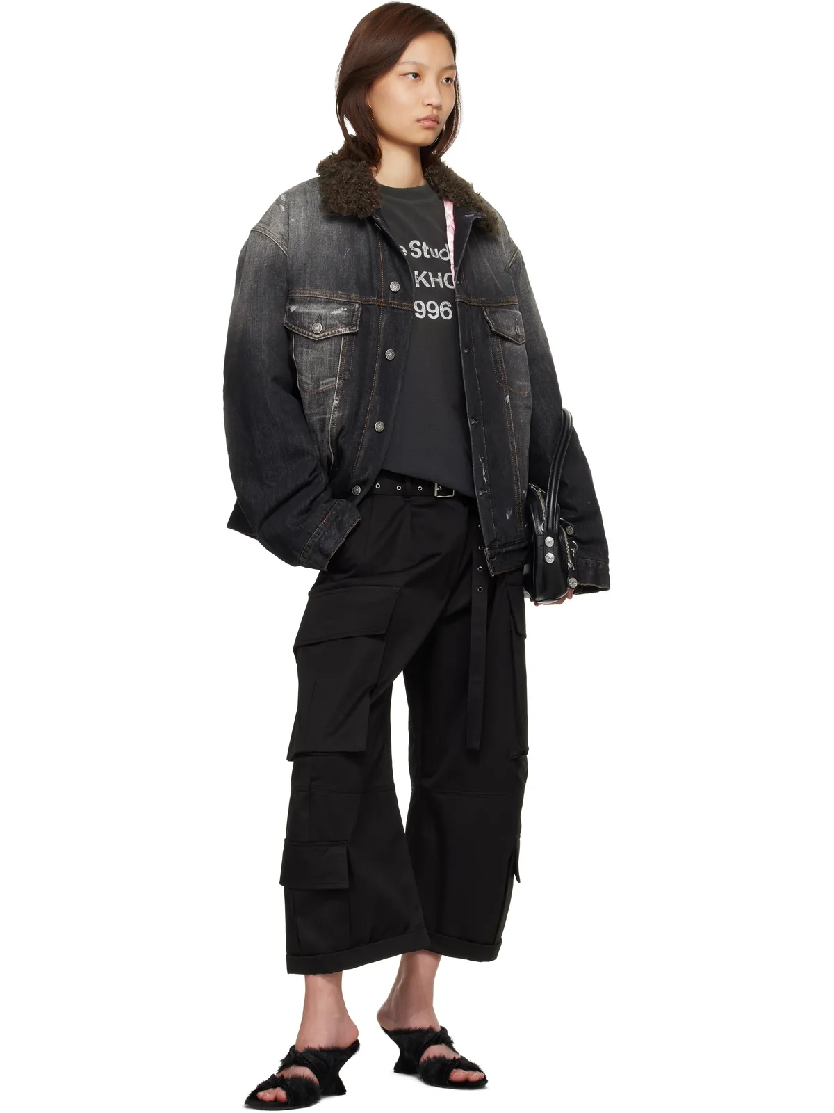 Acne Studios Lined デニムジャケット - 画像4