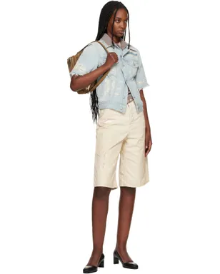 Acne Studios Mended デニムジャケット - サムネイル4