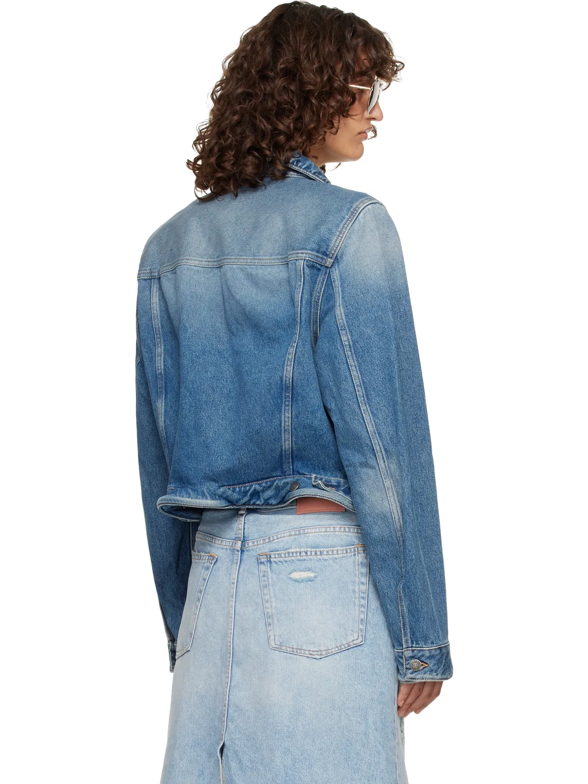 Acne Studios Wavy デニムジャケット - 画像3