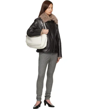 Acne Studios レザー シアリングジャケット - サムネイル4